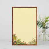 Zonnebloem Briefpapier (Staand voorkant)