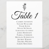 Zonnebloem bruiloft Zitting Grafiek Rustieke Wildf (Voorkant)