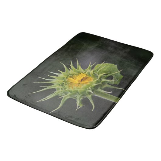Zonnebloem Bud Bath/Kitchen Mat (Gekanteld)