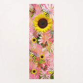 Zonnebloem Bumblebee Yoga Mat (Voorkant)