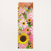 Zonnebloem Bumblebee Yoga Mat (Achterkant)