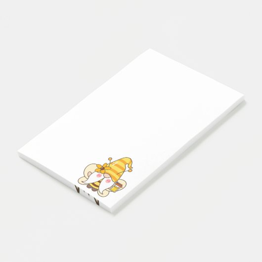 Zonnebloem Bumblebei Gnome Notes (Schuin)