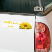 Zonnebloem ... bumper sticker (Op Truck)
