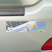 Zonnebloem Bumpersticker Beer (Op auto)