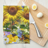 Zonnebloem Butterfly Kitchen Towel Theedoek (Quarter Fold)