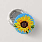 Zonnebloem Button (Voorkant /achterkant)
