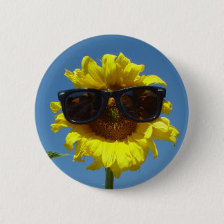 Zonnebloem Button