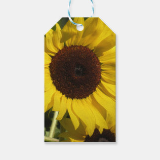 Zonnebloem Cadeaulabel