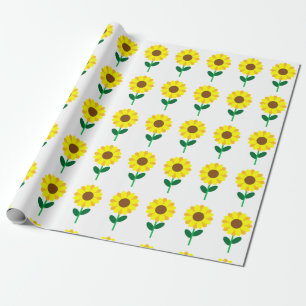 Zonnebloem Cadeaupapier