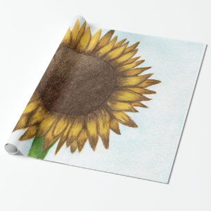 zonnebloem cadeaupapier