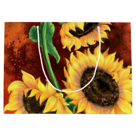 Zonnebloem Cadeautas (Voorkant)