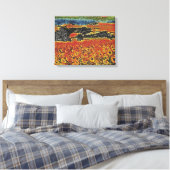 zonnebloem canvas afdruk (Insitu (Slaapkamer))