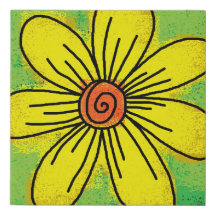 Zonnebloem Canvas Art Print