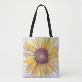 Zonnebloem Canvas tas (Voorkant)
