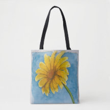 Zonnebloem Canvas tas