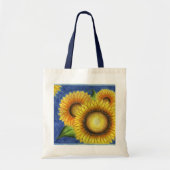 Zonnebloem Canvas tas (Voorkant)