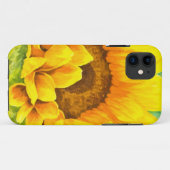 Zonnebloem Case-Mate iPhone Case (Achterkant (horizontaal))
