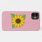 Zonnebloem Case-Mate iPhone Case (Achterkant (horizontaal))