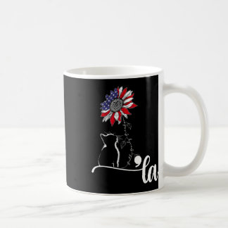 Zonnebloem Cat Comma La Kamala Harris voor Preside Koffiemok