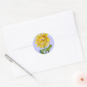 Zonnebloem Clipart Sticker 3 (Envelop)