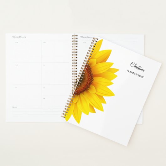 Zonnebloem Custom Name 2025 Planner (Display)