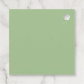 Zonnebloem Dank Je Bedankjes Labels (Achterkant)