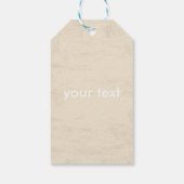 zonnebloem dank je label cadeaulabel (Achterkant)