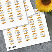 Zonnebloem Dank je! Sticker