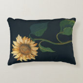 Zonnebloem Decoratief Kussen (Voorkant)