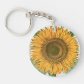 zonnebloem door Basilius Besler Sleutelhanger (Voorkant)