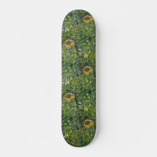 Zonnebloem door Gustav Klimt Skateboard