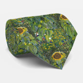 Zonnebloem door Gustav Klimt Stropdas (Opgerold)