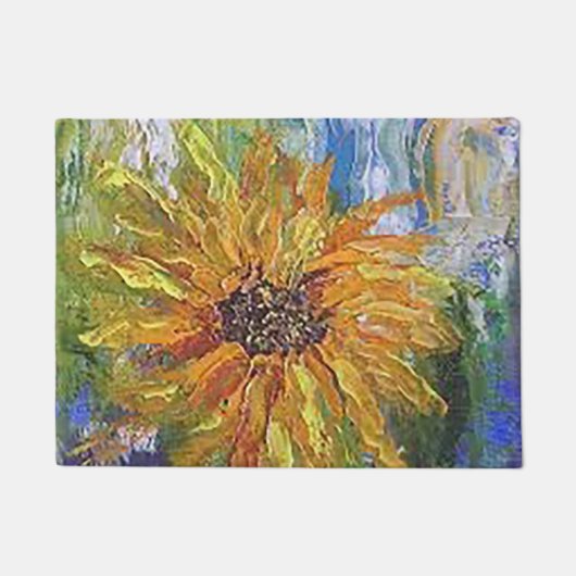 Zonnebloem Doormat Deurmat (Voorkant)