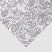  zonnebloem Elegant ontbindmiddel Toile Grey Tissuepapier (Detail)