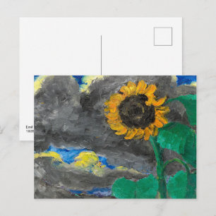 Zonnebloem Emil Nolde Briefkaart