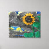 Zonnebloem | Emil Nolde | Canvas Afdruk (Voorkant)