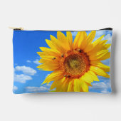 Zonnebloem en bijen etui (Voorkant)