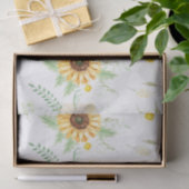 Zonnebloem en Daisy bouquets Tissuepapier (Geschenk)