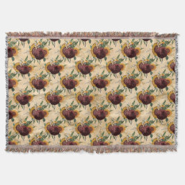 Zonnebloem en Ranunculus Deken