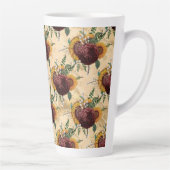 Zonnebloem en Ranunculus Latte Mok (Rechts)