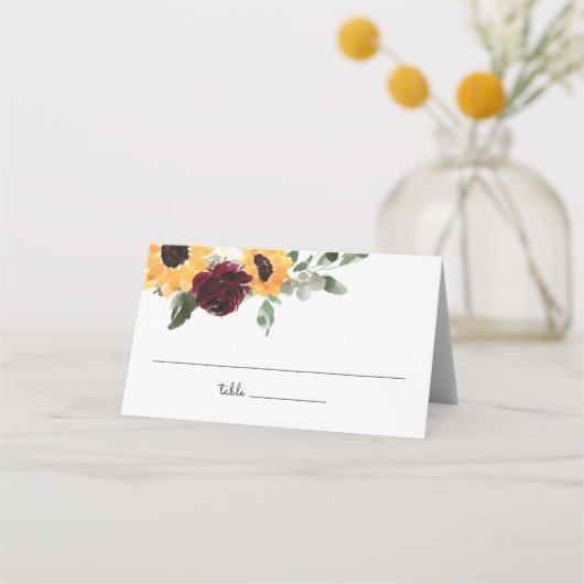 Zonnebloem en Rozen Grieks huwelijk (Voorkant)