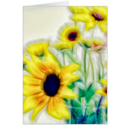 Zonnebloem en Stambloem Bouquet