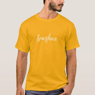 Zonnebloem en zonneschijn T-shirt