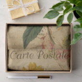 Zonnebloem Ephemera Briefkaart Tissuepapier (Geschenk)