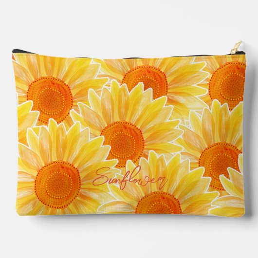 Zonnebloem Etui (Achterkant)