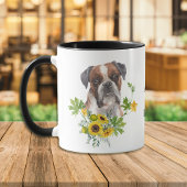 Zonnebloem Eucalyptus Boxer Dog Mok