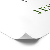 Zonnebloem Eucalyptus BRUILOFT Feest Welkom Bord Poster (Hoek)