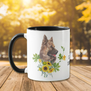Zonnebloem Eucalyptus German Shepherd Dog Mok
