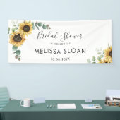 Zonnebloem Eucalyptus Groene Bruidsshower Spandoek (Beurs)