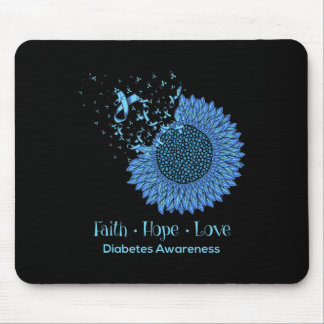 Zonnebloem Faith Hope Love Diabetes Awareness Diab Muismat